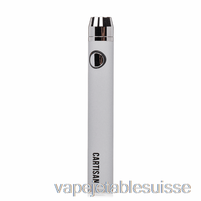 Vape Suisse Cartisan Bouton Vv 650 510 Batterie Argent